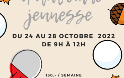 Camp d’automne jeunesse 2022