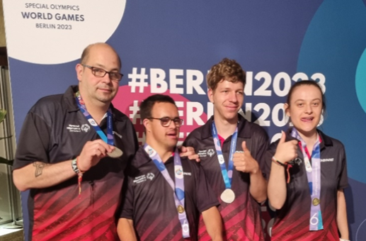 Special Olympics World Games 2023 : nos 4 joueurs à Berlin !