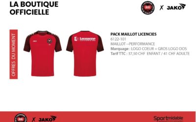 Arrivée des nouveaux T-shirts et lancement de l’e-boutique !