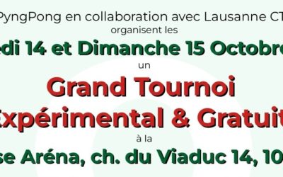 Grand tournoi expérimental