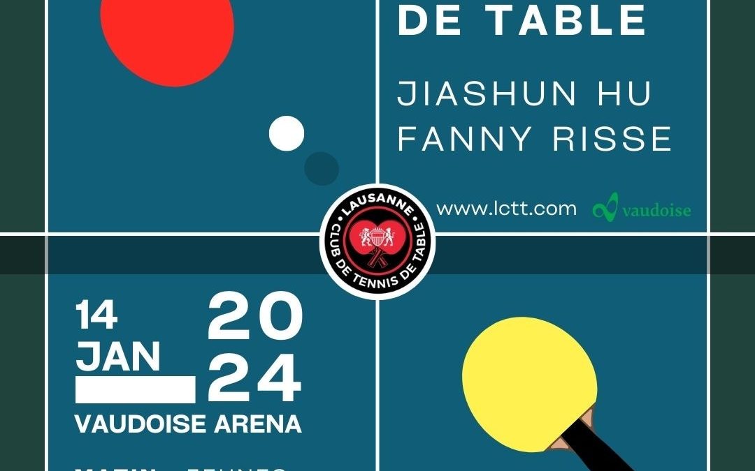 14 Janvier 2024 : Stage Jiashun Hu et Fanny Risse