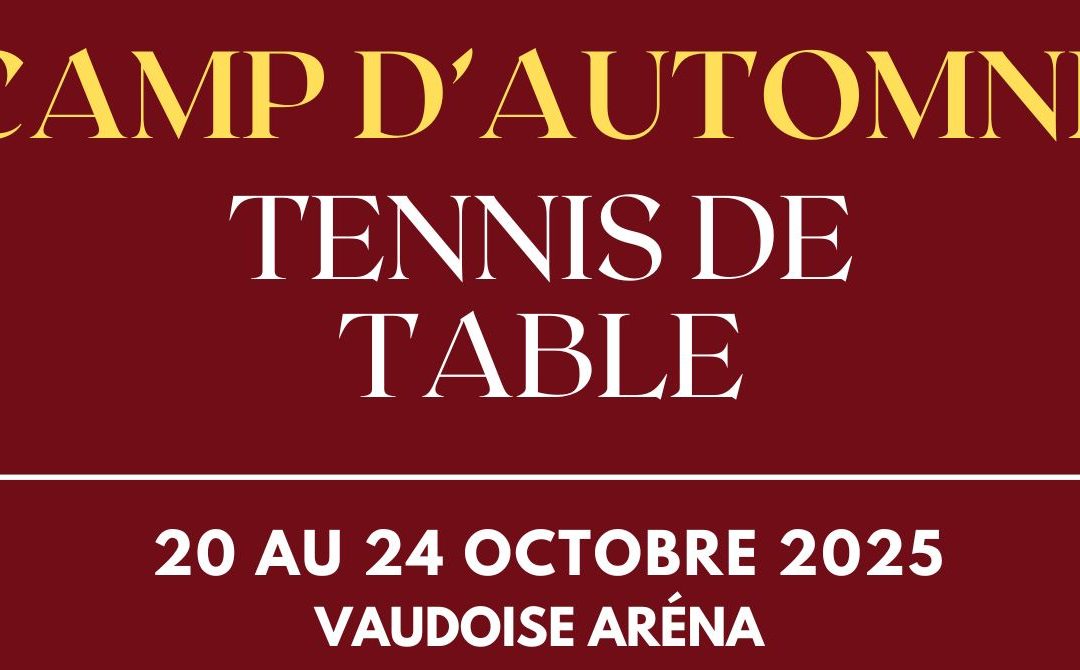 Camp d’automne 2025